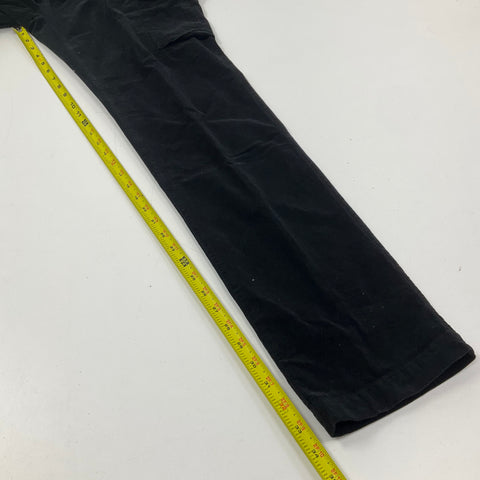 Mason's Forte Dei Marmi Black Corduroy Chile Cargo Pants Men's Size 52 NWT