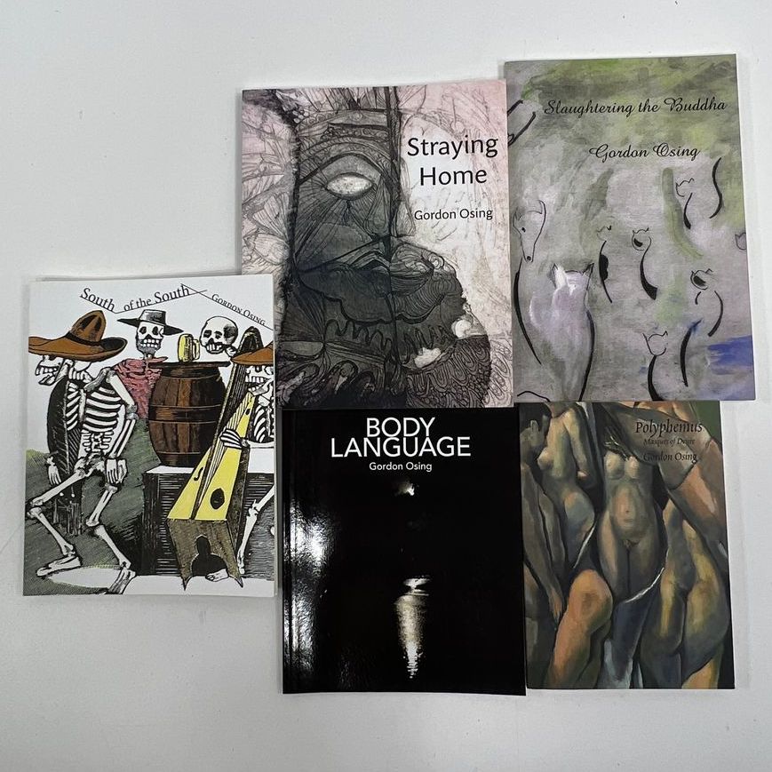 Author Gordon Osing Lot Of 11 Mixed Themes & Titles Poetry Books Paperback