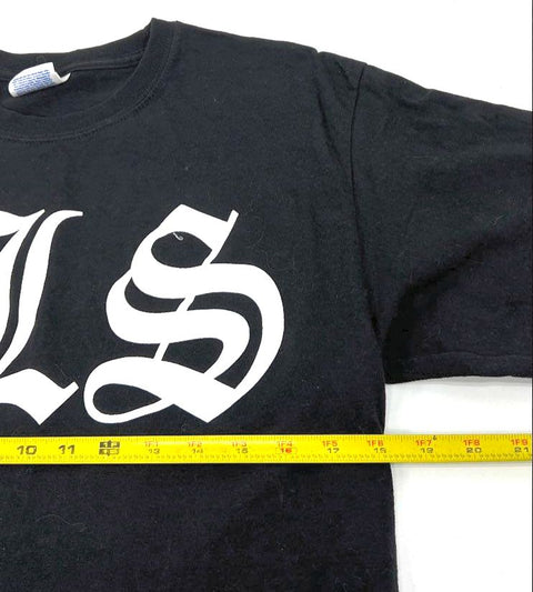 Vintage 2003 Black Label Society Skull Logo T-Shirt Bravado Double Stitch Sz L