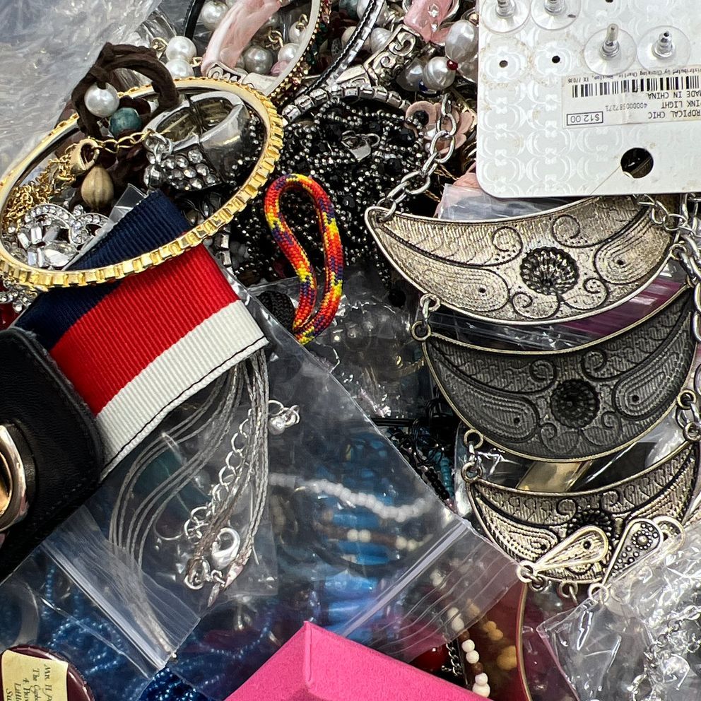 5 LB Wearable Costume Jewelry Mix Grabbag