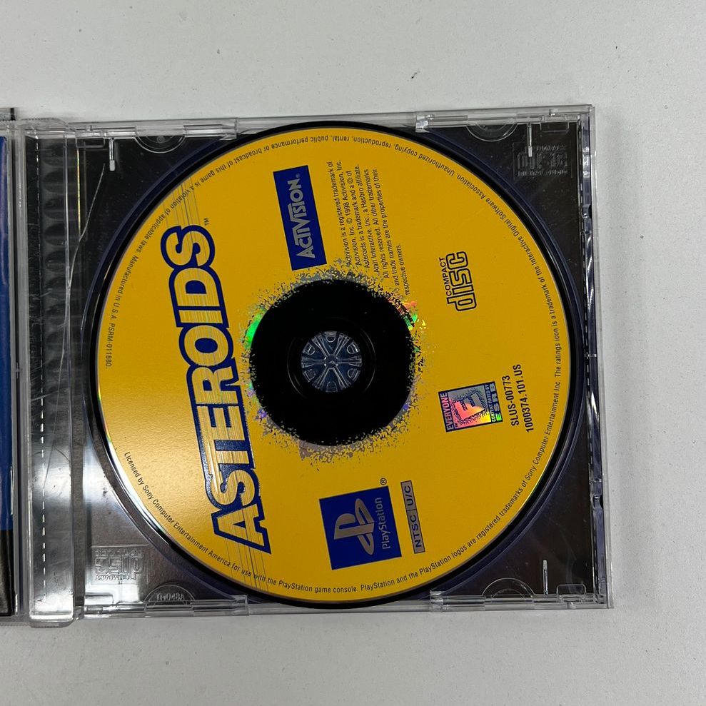 Sony Playstation PS1 Activision Asteroids Game in Case UNTESTED