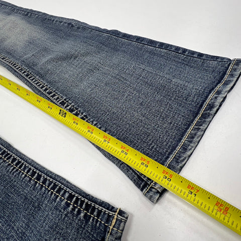 Wallflower NWT Y2K Blue Curvy Embellished Bootcut Jeans Women's Size 5