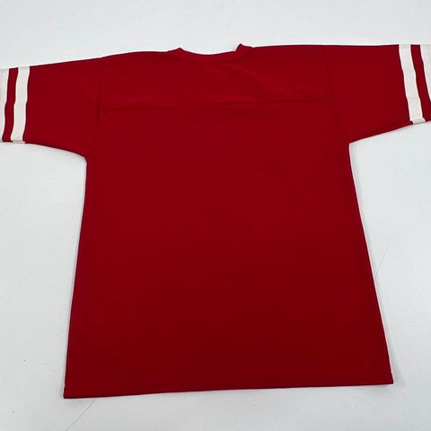 Vintage 90s Nebraska Huskers NCAA Football Jersey Logo 7 Made in USA Sz L