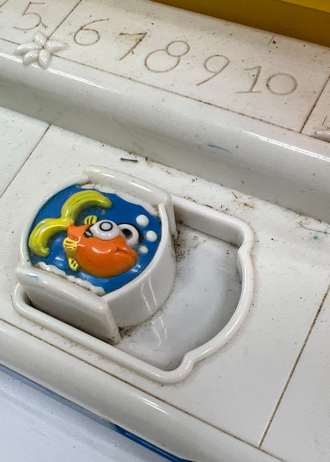 Vintage 1997 Tyco Sesame Street Pals Playhouse Electronic Learning Toy Pop Up