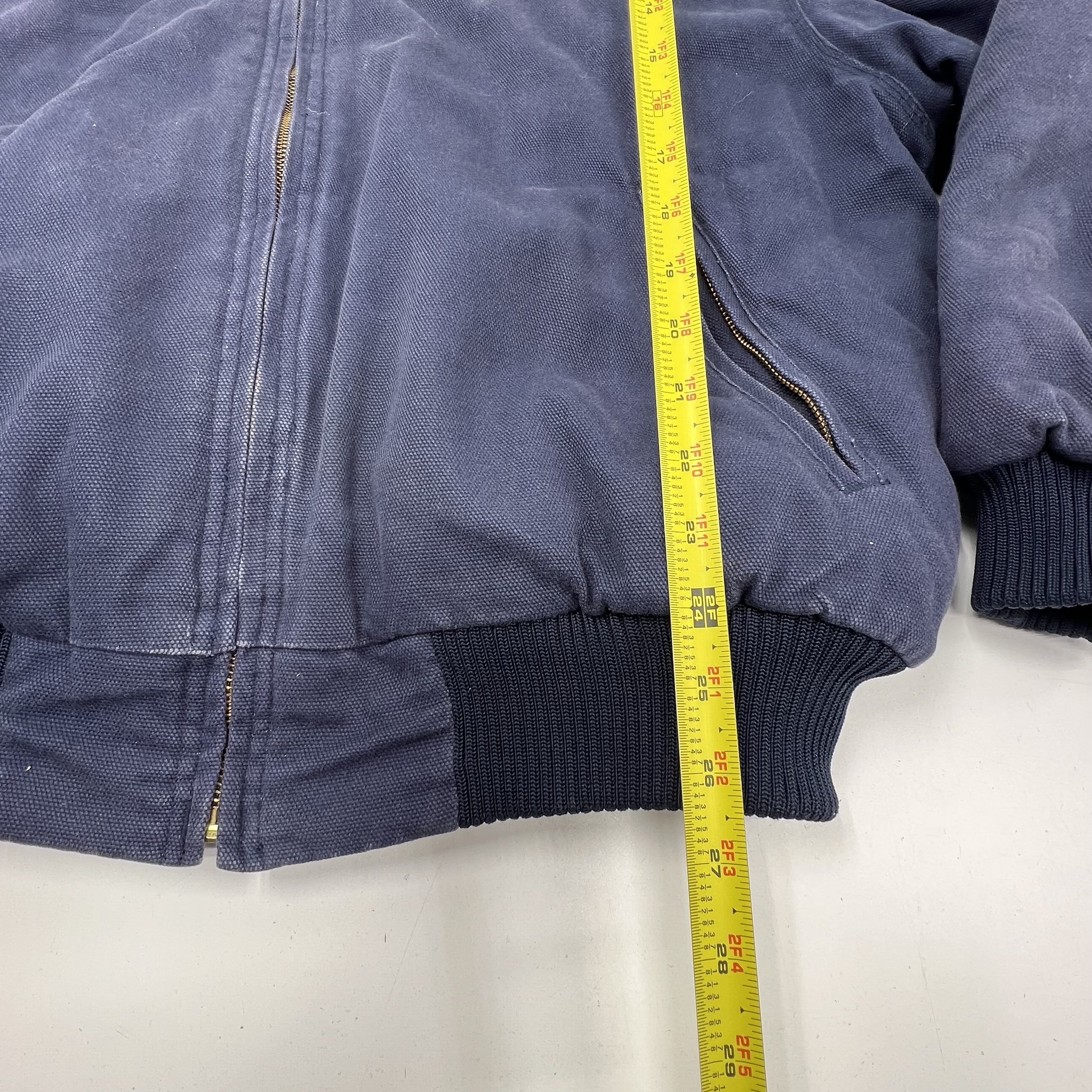 Tri-Mountain Windsor Windows Blue Hooded Workwear Jacket Men's XL
