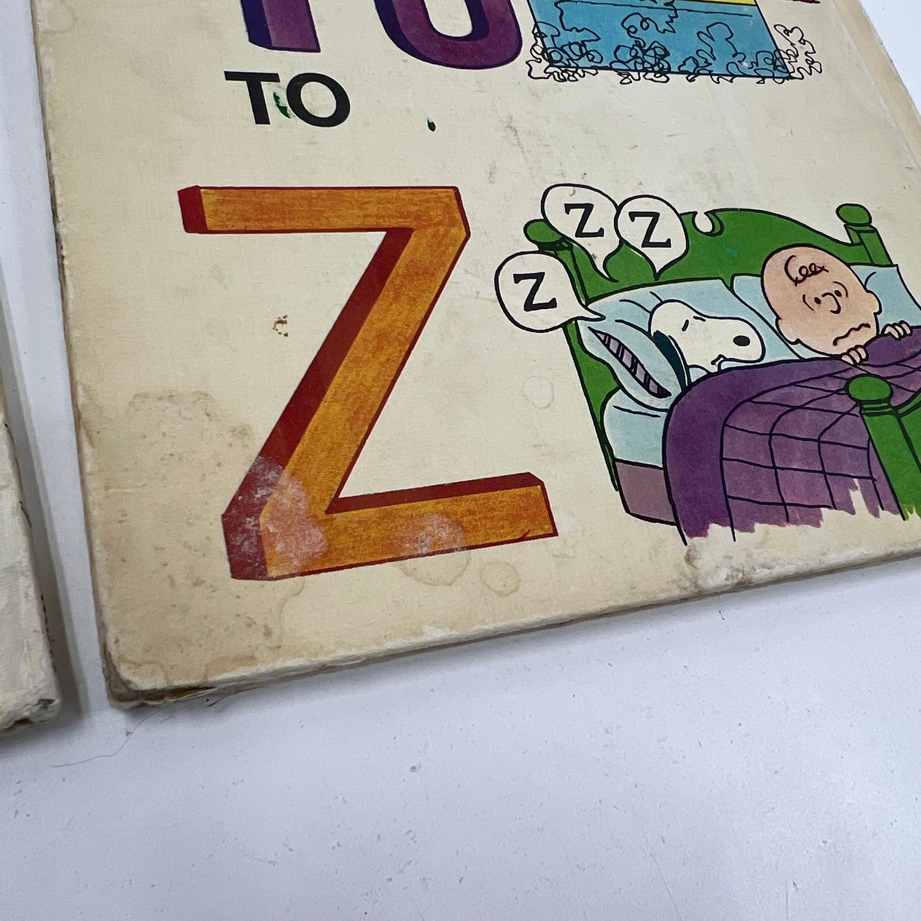 Vintage 1973 Charlie Brown Dictionary Partial Set Lot 5 Books Charles M Schulz