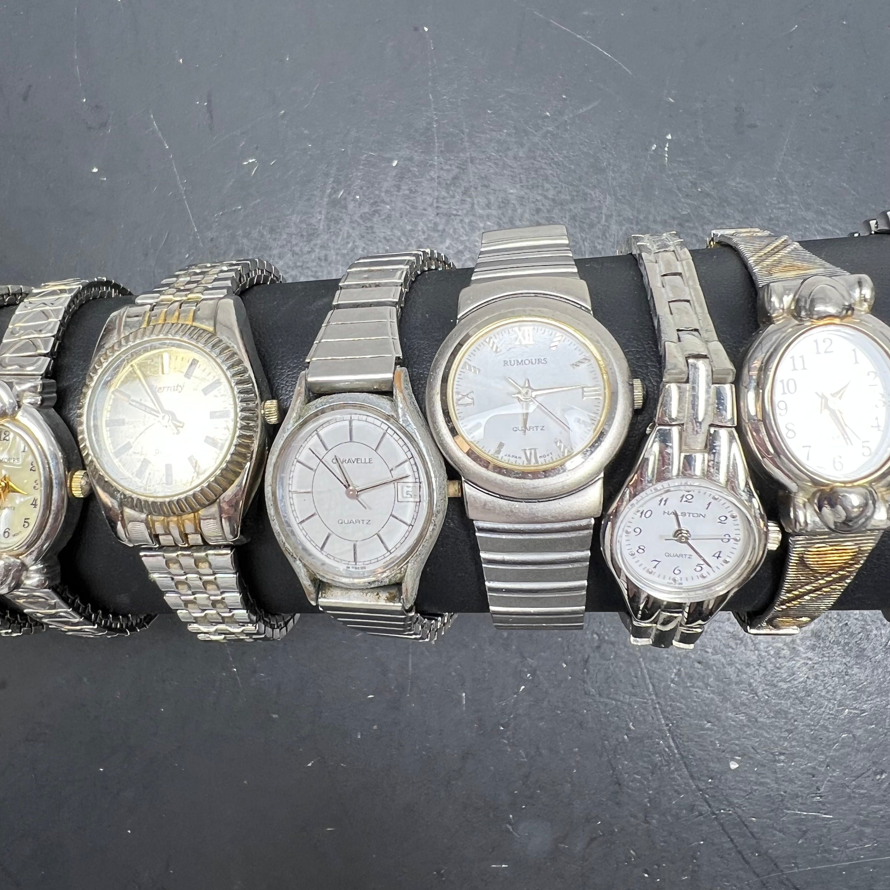 Assorted Style Band Lot Watches Milan Eternity Rumours Quartz Gold Silver Tone