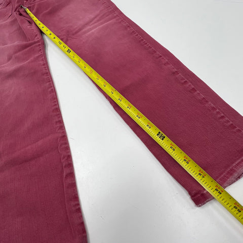 Closed Pedal-X Dusty Rose Garment Dyed Straight Leg Jeans Women's Size 28