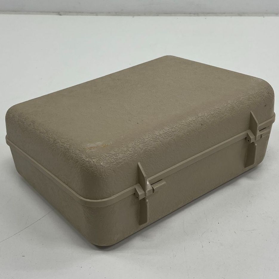 Vintage 70s Hamilton Beach Fashion Aire Portable Hair Nail Dryer Bonnet Case