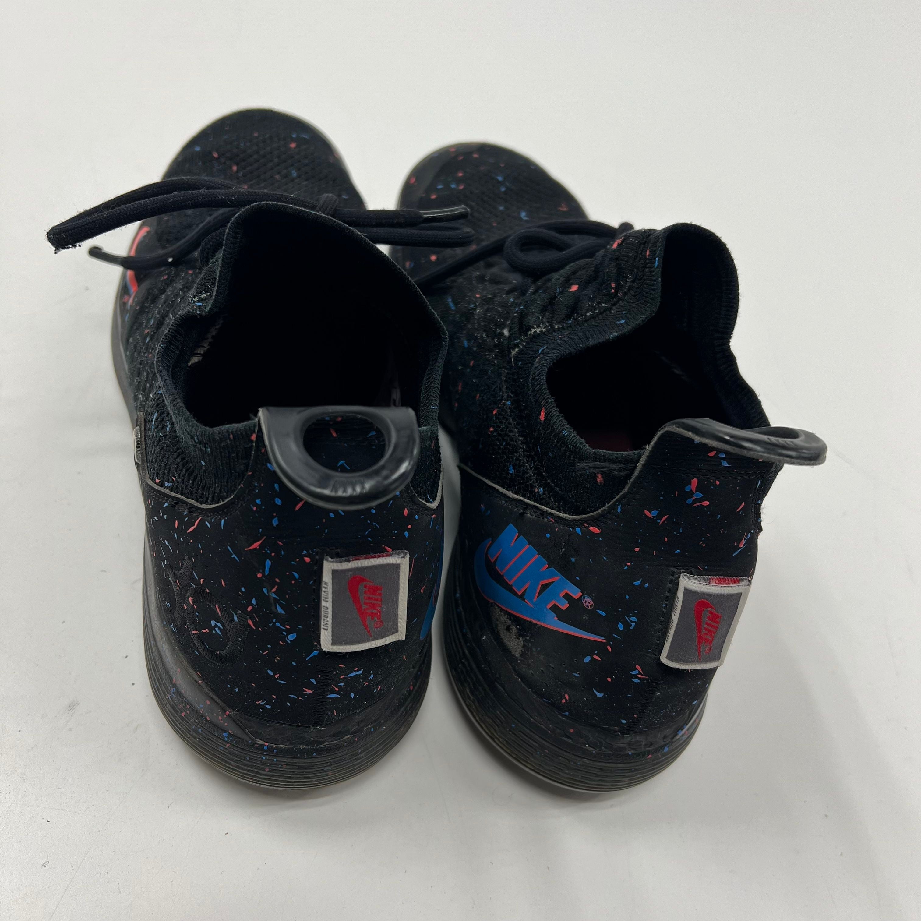 Nike KD 11 Confetti Kevin Durant Basketball Shoes Black Blue Size 13