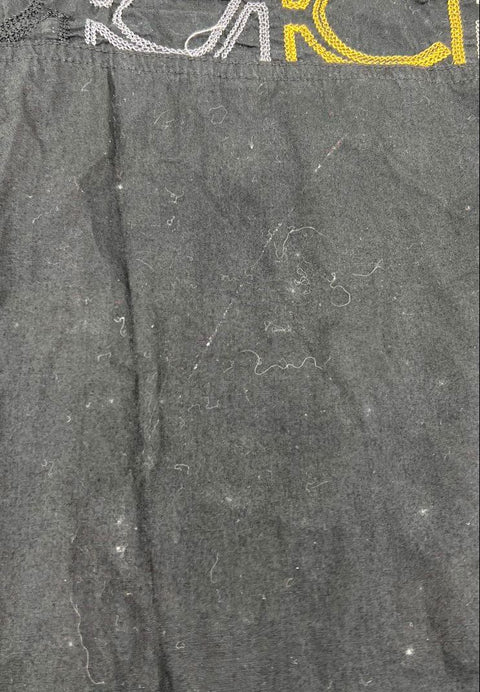 Vintage 90s Davoucci Embroidered Hip Hop Button Up Shirt Sz 3X