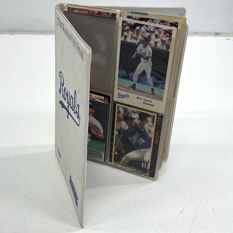 1994 Donruss KC Royals Kansas City Star Card Booklet Lot Jose Rosado Auto