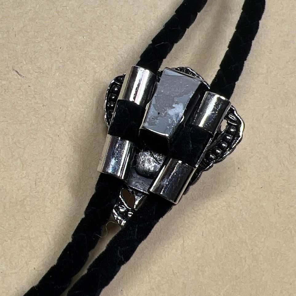 Rocky Mountain Western Black Stone Bolo Tie