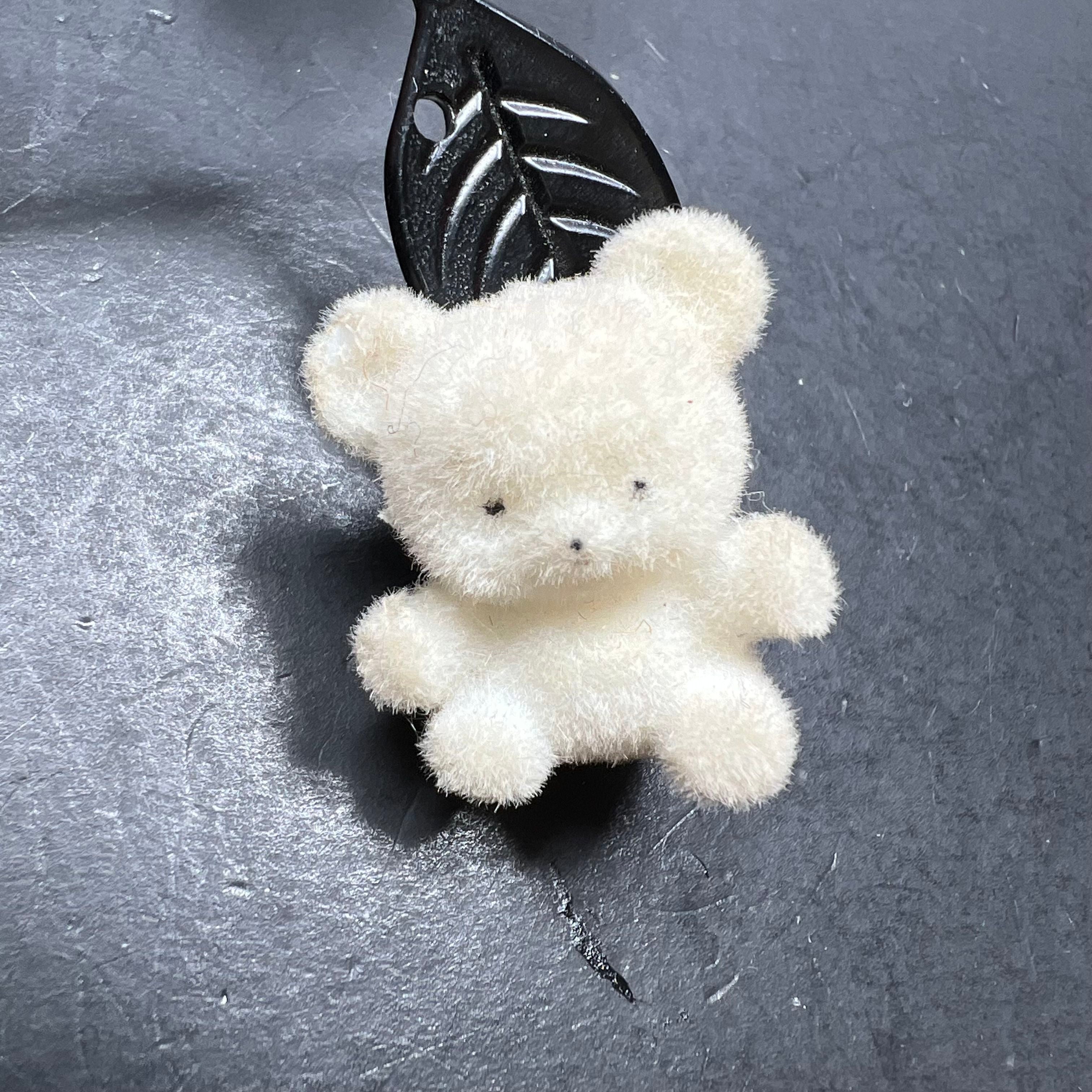 Vintage Teddy Bear Brooch Lot 7pc Napier Gold Tone Enamel Craft Pins Figural