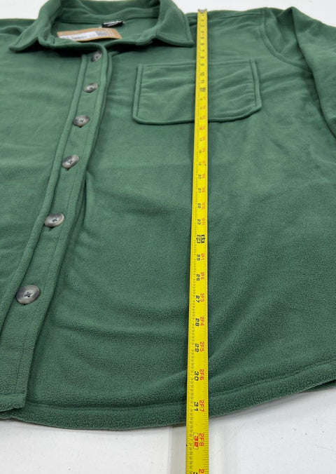 Eddie Bauer Fleece 2.0 Shirt Jack Women's Green Outdoor NWT Sz XL