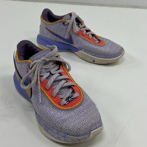 Nike LeBron 20 XX Violet Frost Basketball Shoes Men's Size 8