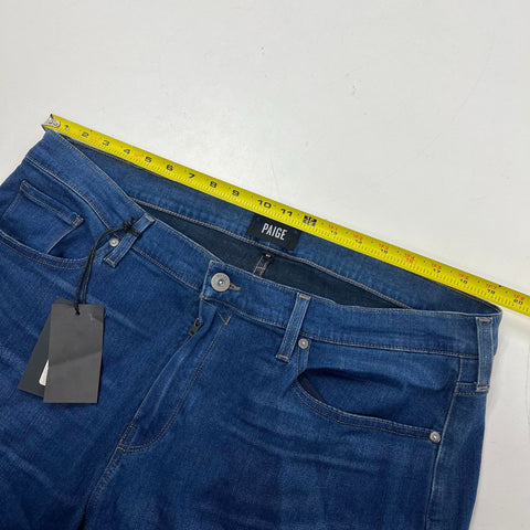Paige NWT Normandie Straight Transcend Blue Jeans Men's Size 40