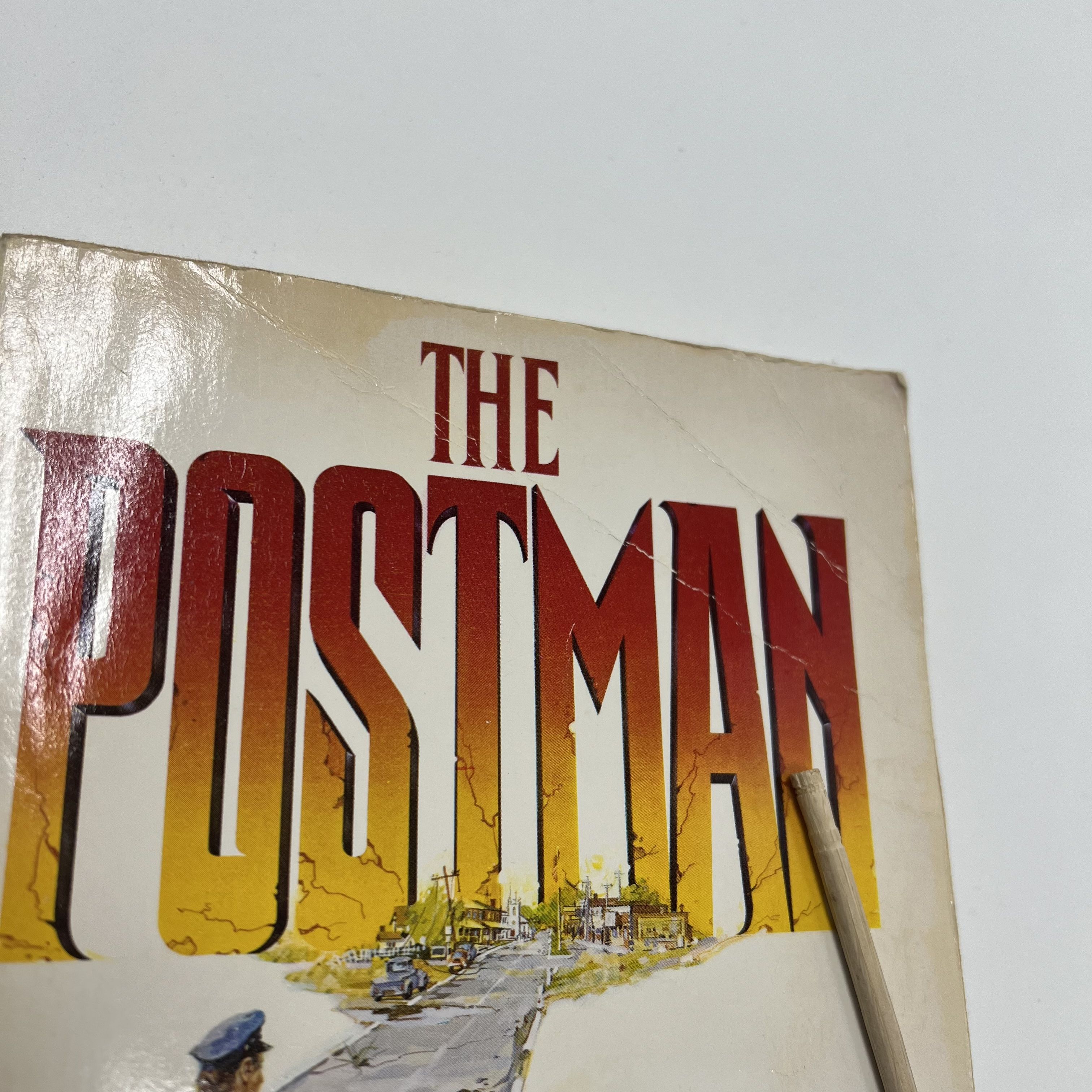 Advanced Copy The Postman David Brin 1985 Paperback