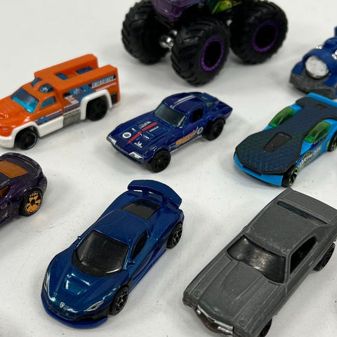 Hot Wheels Monster Jam + 65+ Car Lot Matchbox Batman Jack Skellington Diecast