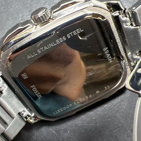 Fossil FS5933 Silver tone Wristwatch New Battery
