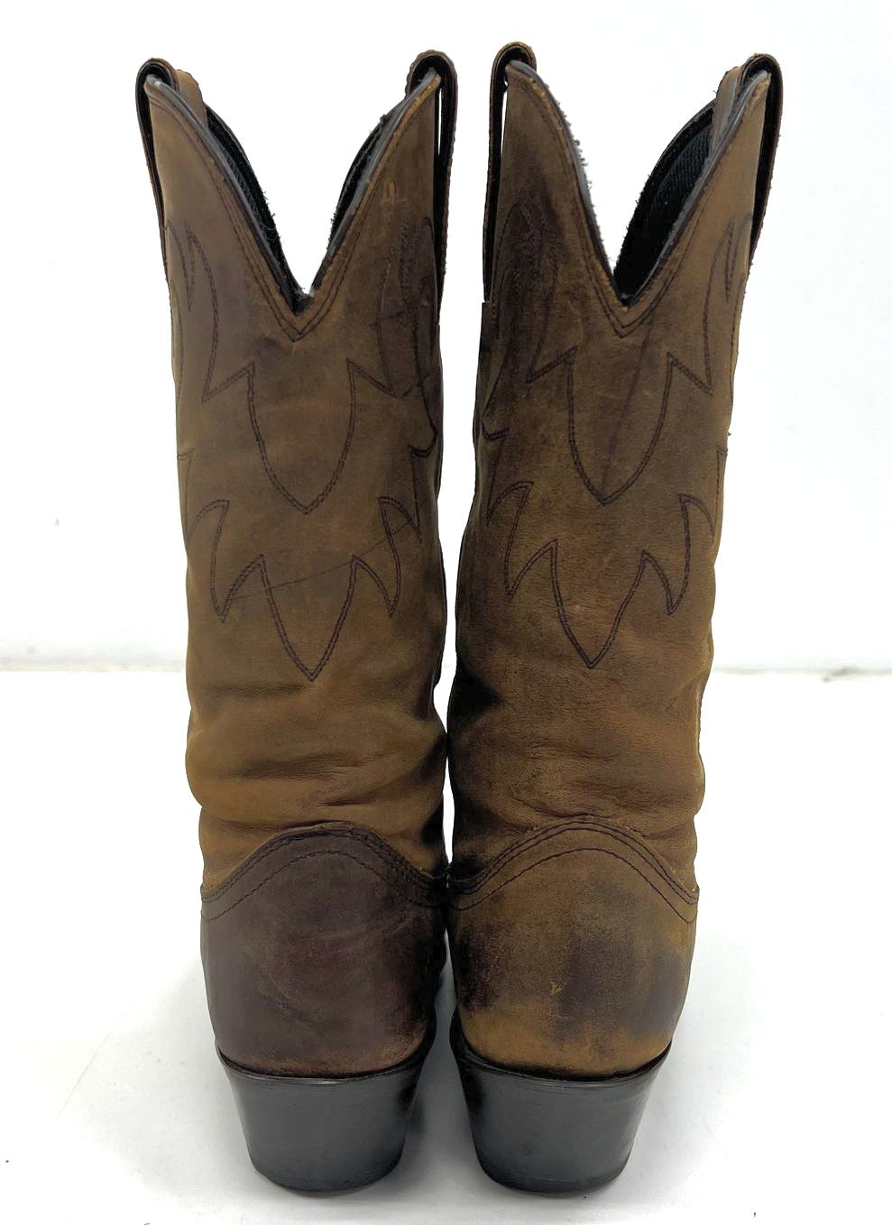 Durango Crush RD542 Brown Slouch Western Cowboy Boots Womens Size 6