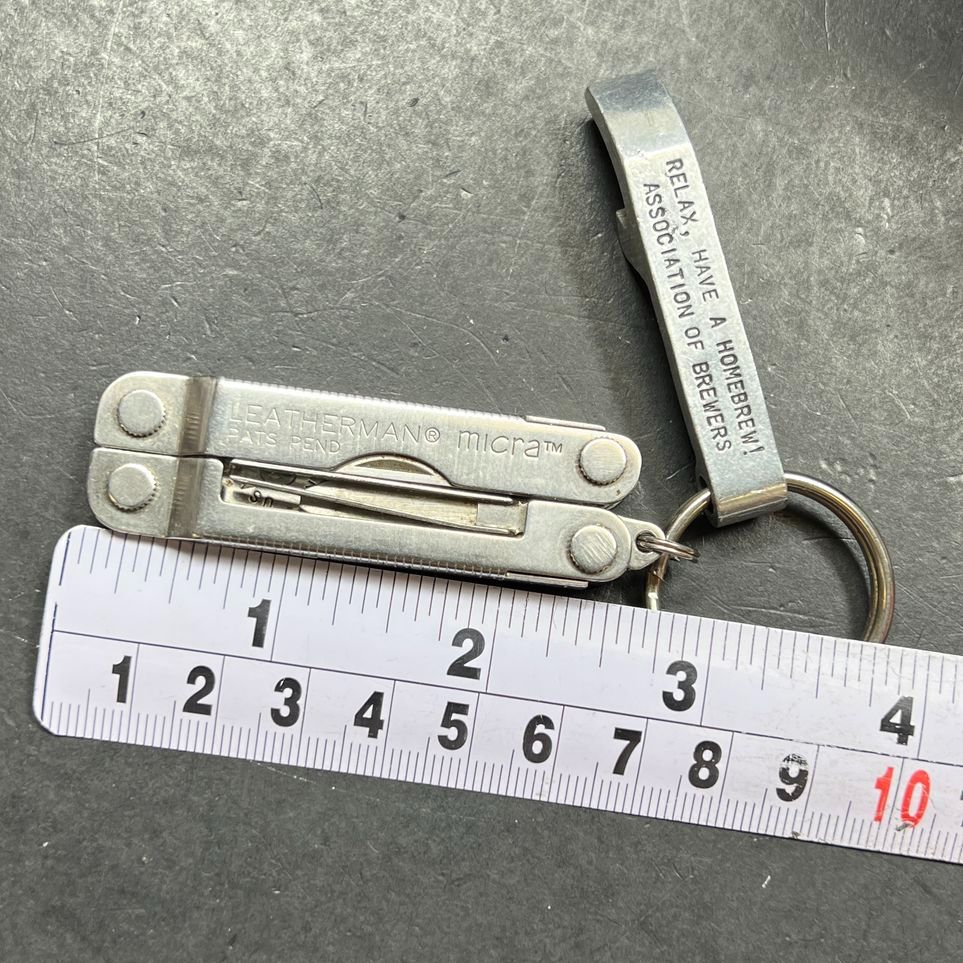 Leatherman Micra Keychain Multi Tool with Bottle Opener