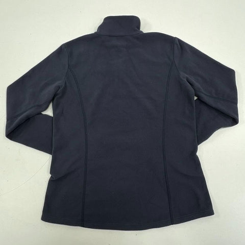 Bogner Navy Fleece 1/4 Zip Mock Neck Pullover Women's Size M