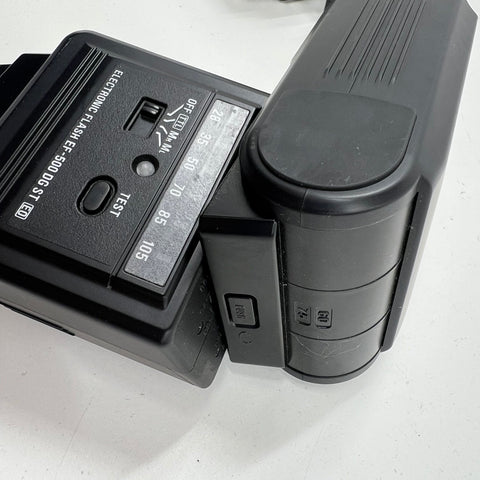 Sigma EF-500 DG ST + Rokinon 2600 Camera Flash Lot Hot Shoe Mount (3 Total)