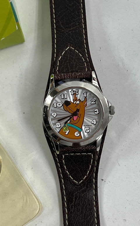 Lot of 2 Y2K Scooby-Doo Avon Armitron Wristwatches New In Box Movie Tie-In