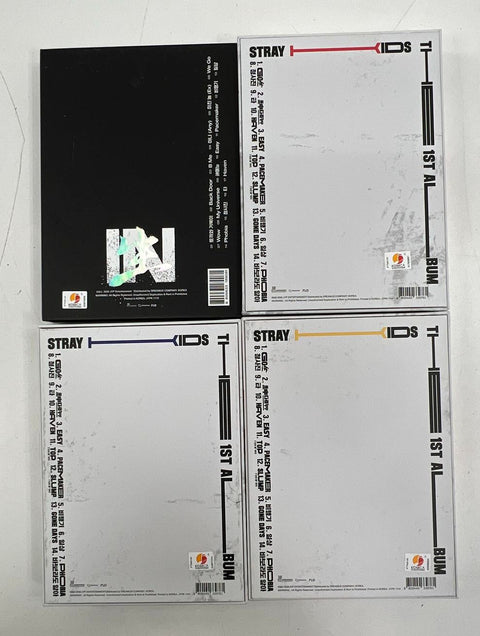 Stray Kids K-Pop Album Lot 4 GO生 Go Live IN生 In Life 1st Studio Album JYP