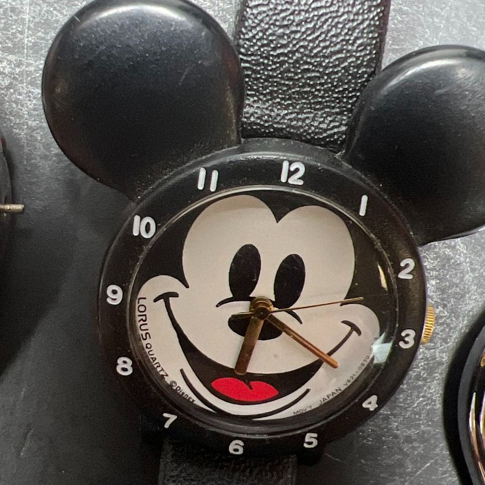 Disney Mickey Mouse Watches Lot Parts or Repair