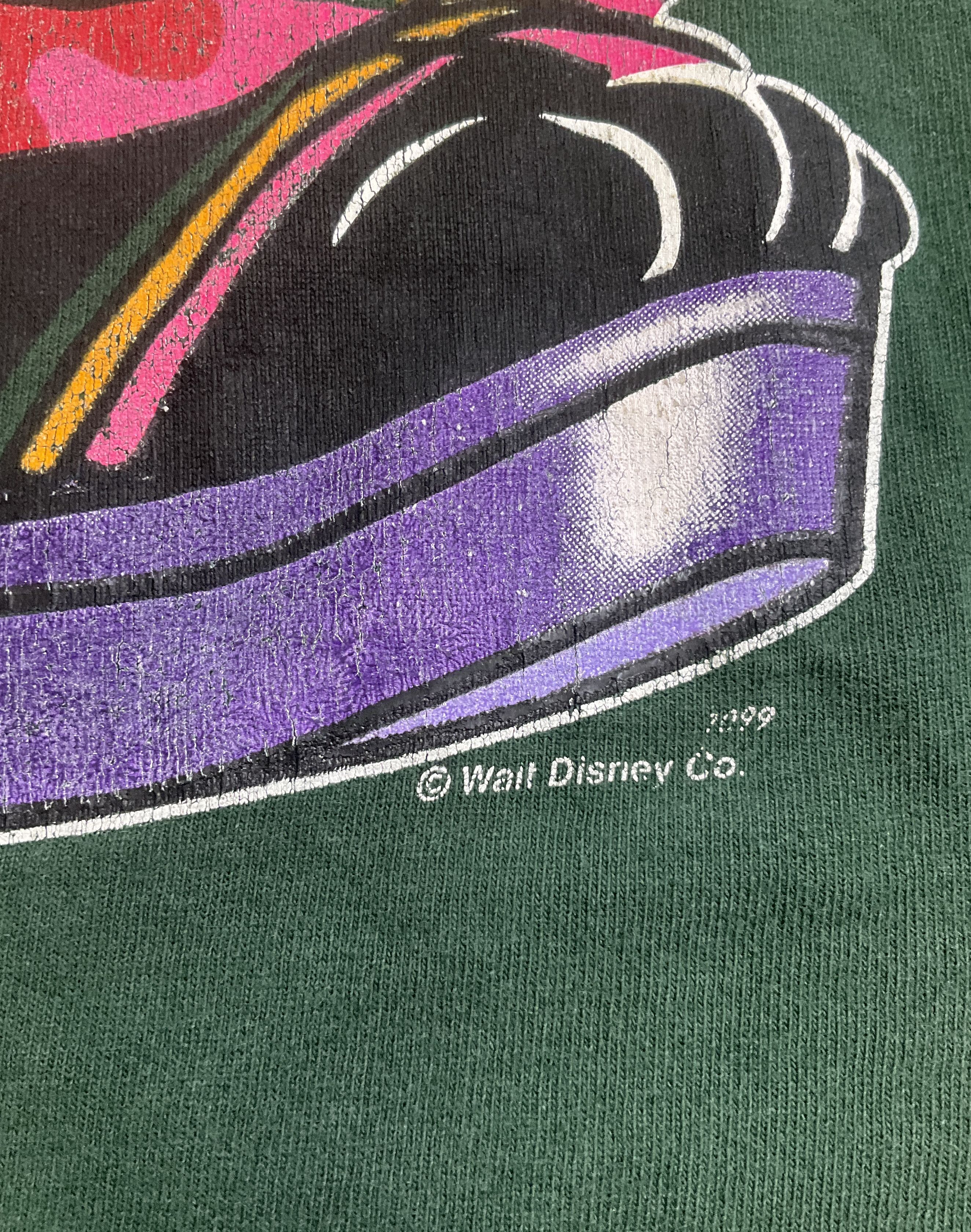 Vintage 90s Disney Mickey & Minnie Mouse T-Shirt XL Made in USA Single Stitch