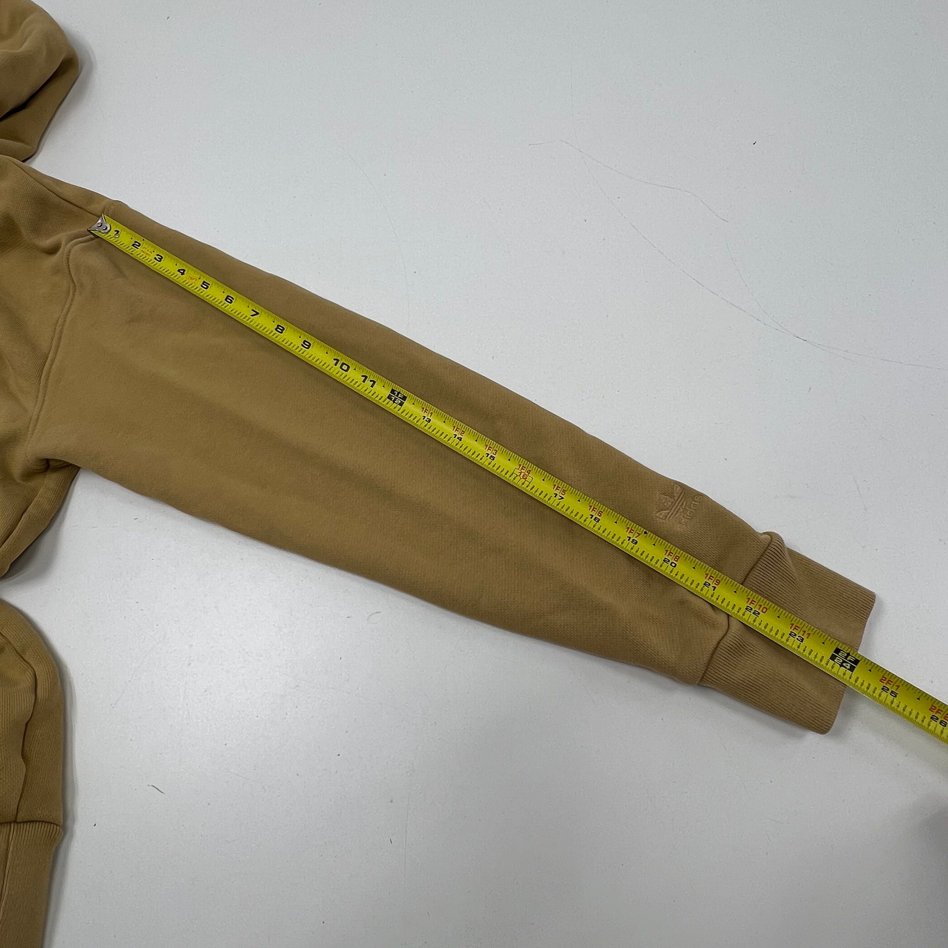 Adidas Humanrace Hazy Beige Basics Pullover Hoodie Men's M