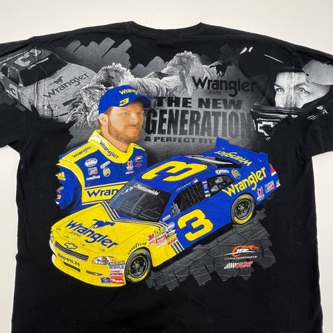 Vintage 2010 Dale Earnhardt Sr Jr NASCAR Hall of Fame Chase T-Shirt Sz 3X