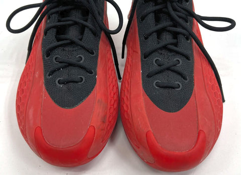 Adidas Exhibit A Victory Crimson Red Black Basketball Shoes Youth Size 5