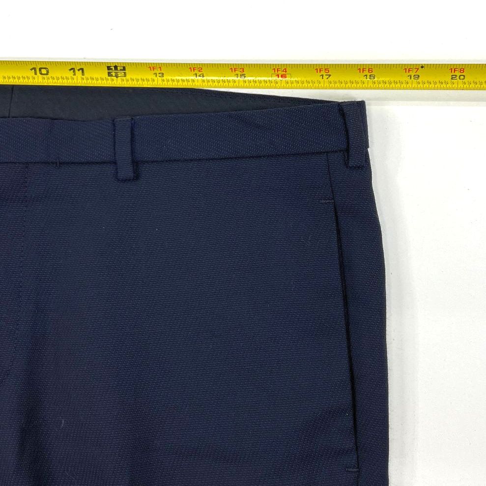 NWT Women's The Kooples France Dark Blue Dress Pants Slacks - Size 50