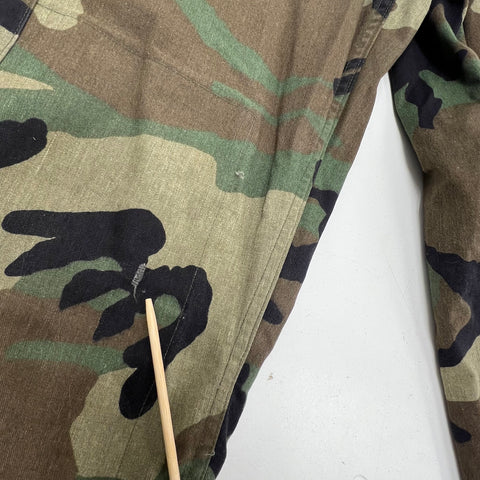 Vintage 80s USGI Woodland Camo Chemical Protective Cargo Pants Trousers Men's M