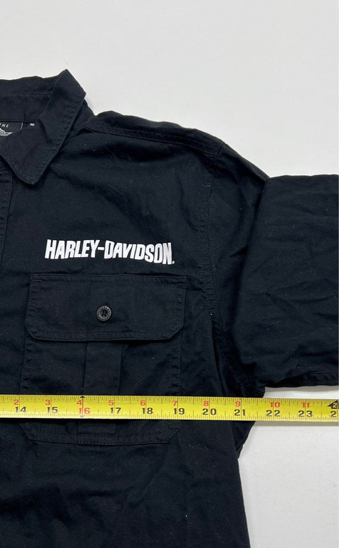 Harley Davidson #1 Black T-shirt - Size Large