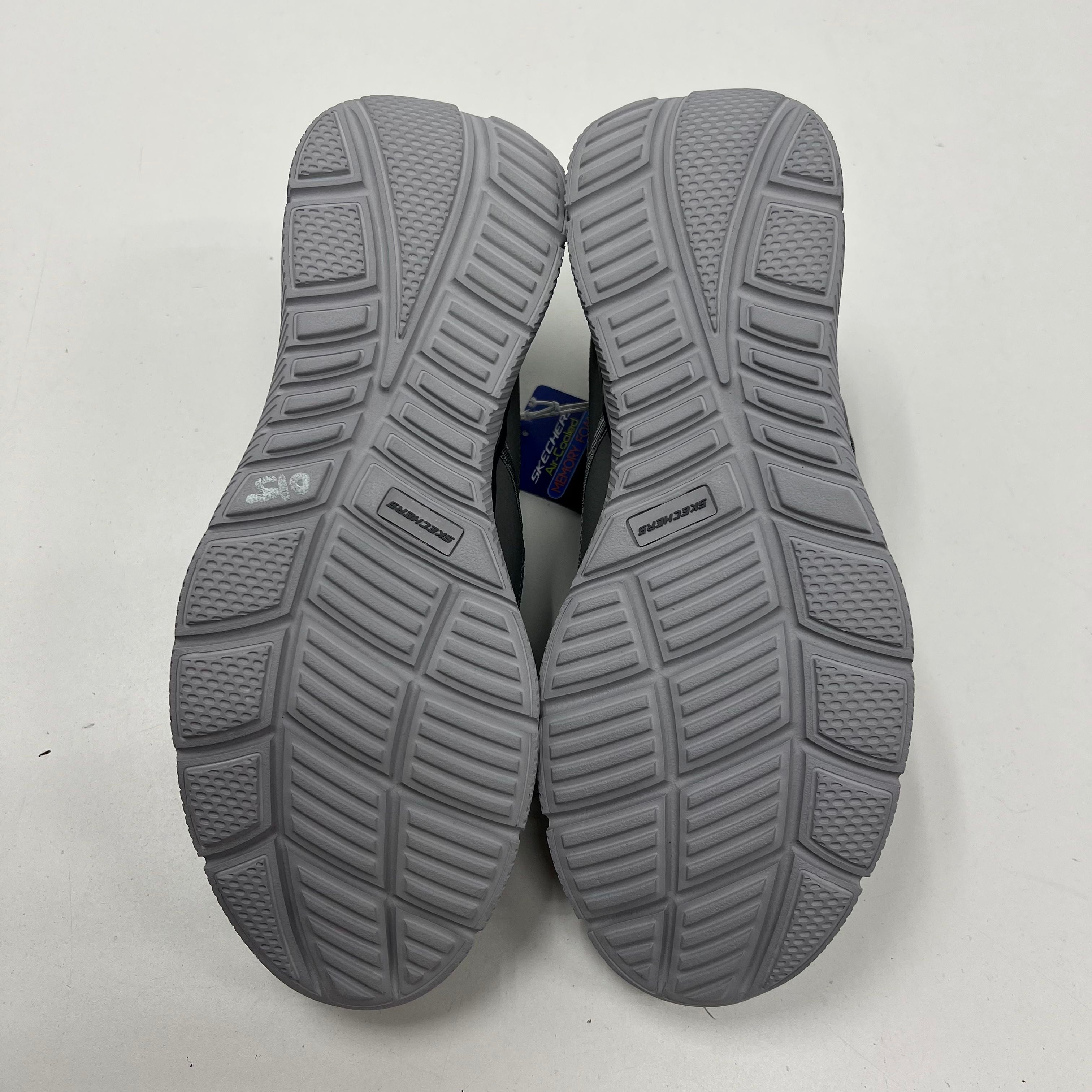 SKECHERS Equalizer Grey Slip-On Casual Shoe Men 10.5 NWT