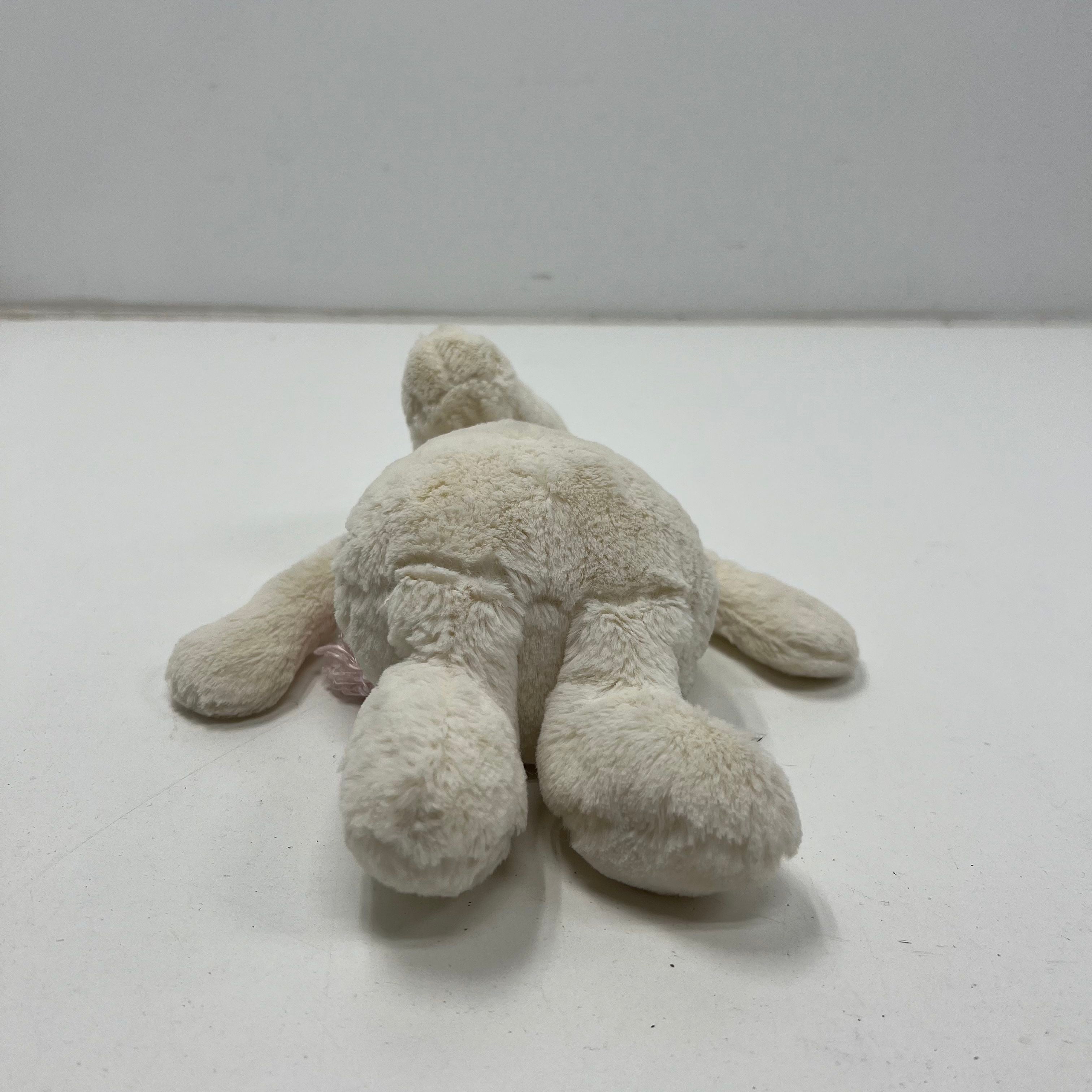 Jellycat Bashful Unicorn Plush Stuffed Animal Toy White Pink Silver Horn 12 Inch