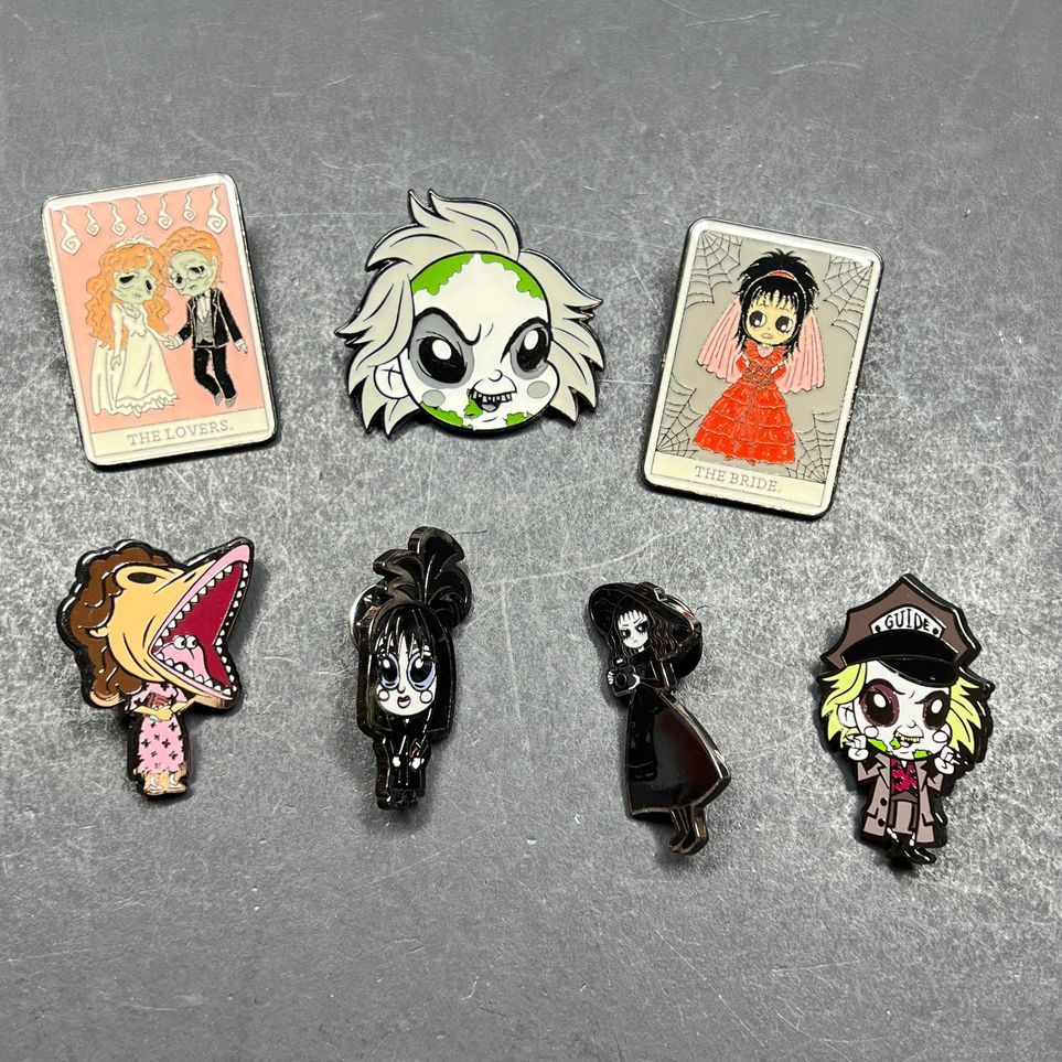 Beetlejuice Movie Collectible Pins