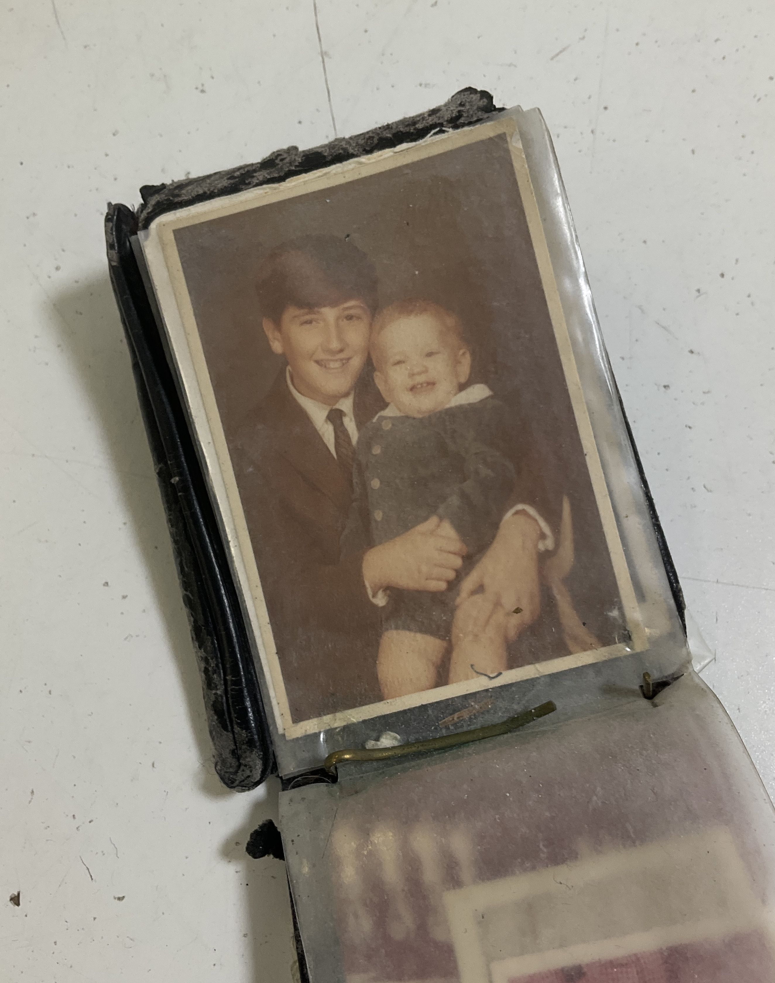 Vintage Ephemera Lot Found Photos in Wallet 1940s-1990s Vernacular Photography