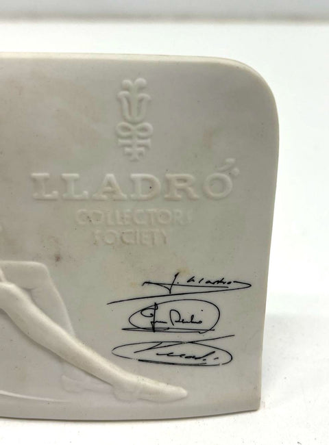 Lladro Collectors Society Don Quixote Bas Relief Porcelain Plaque Spain