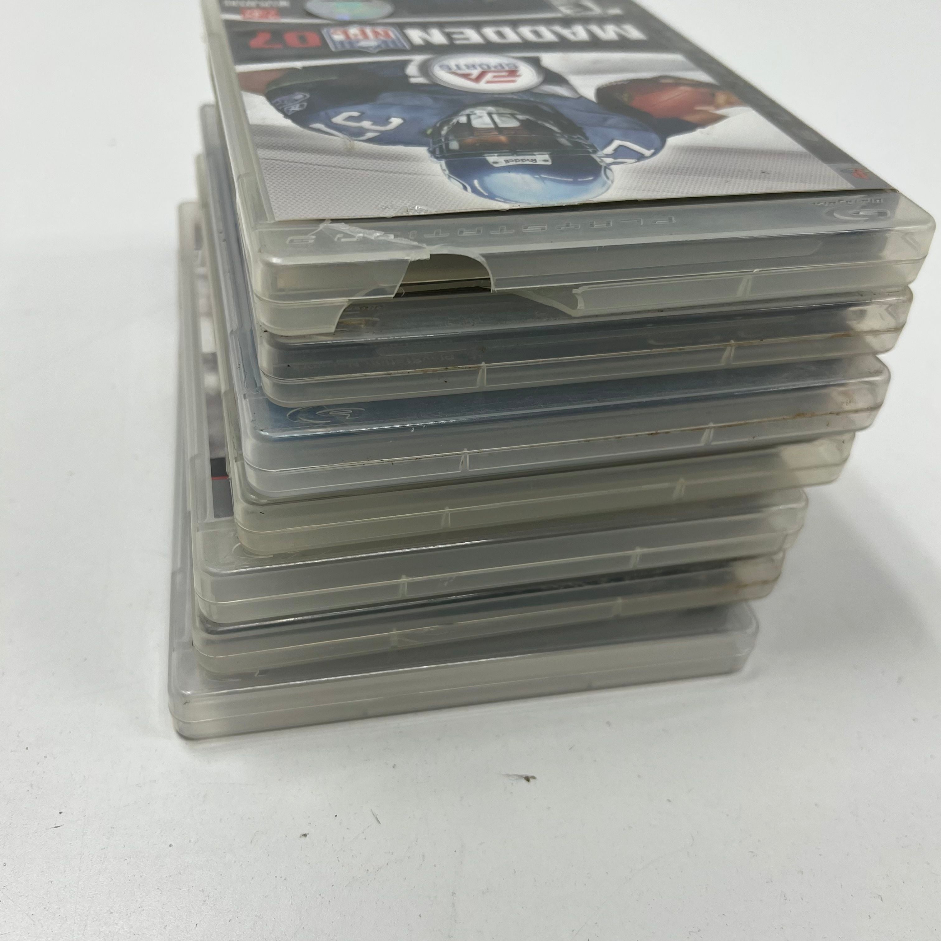 NBA 2K18 Madden NFL MLB The Show Sony PlayStation 3 PS3 7 Game Lot Sports