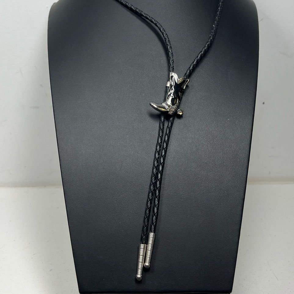 Cowboy Boot Bolo Tie Men's Accessories