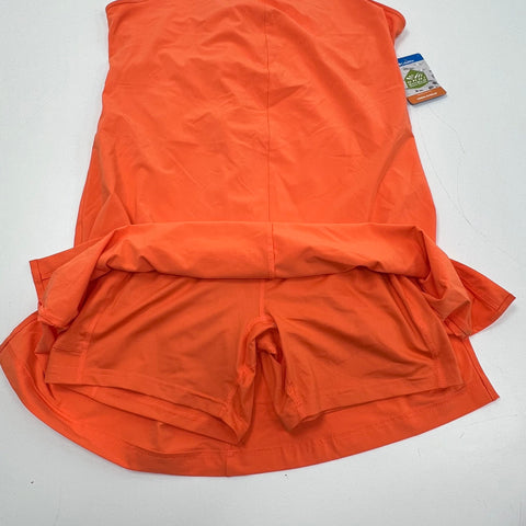 NWT Columbia Orange Pleasant Creek Stretch Omni-Shield Skort Dress Women's XL