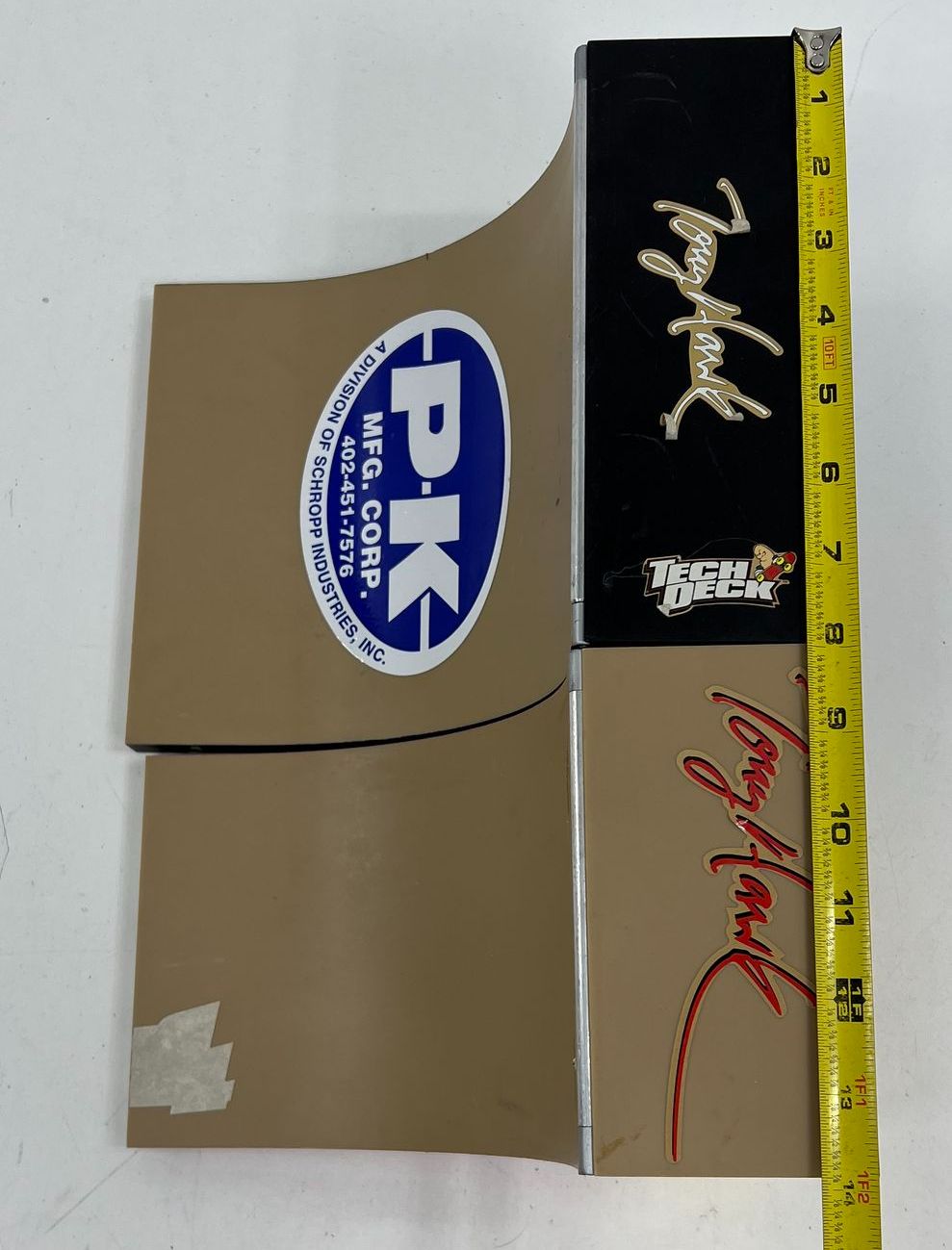 Vintage Y2K Tech Deck Tony Hawk Half Pipe Ramp Set Lot Fingerboard Skatepark