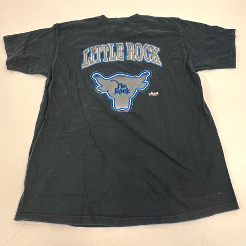 Vintage 90s WWF The Rock Brahma Bull Finally T-Shirt Attitude Era Sz XL