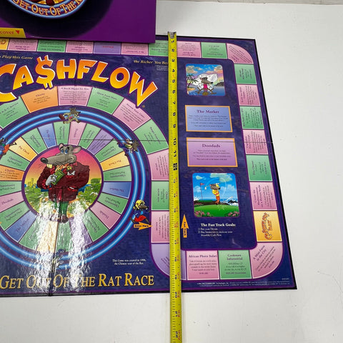 Rich Dad CASHFLOW Board Game 2002 Robert Kiyosaki How to Get Out of The Rat Race