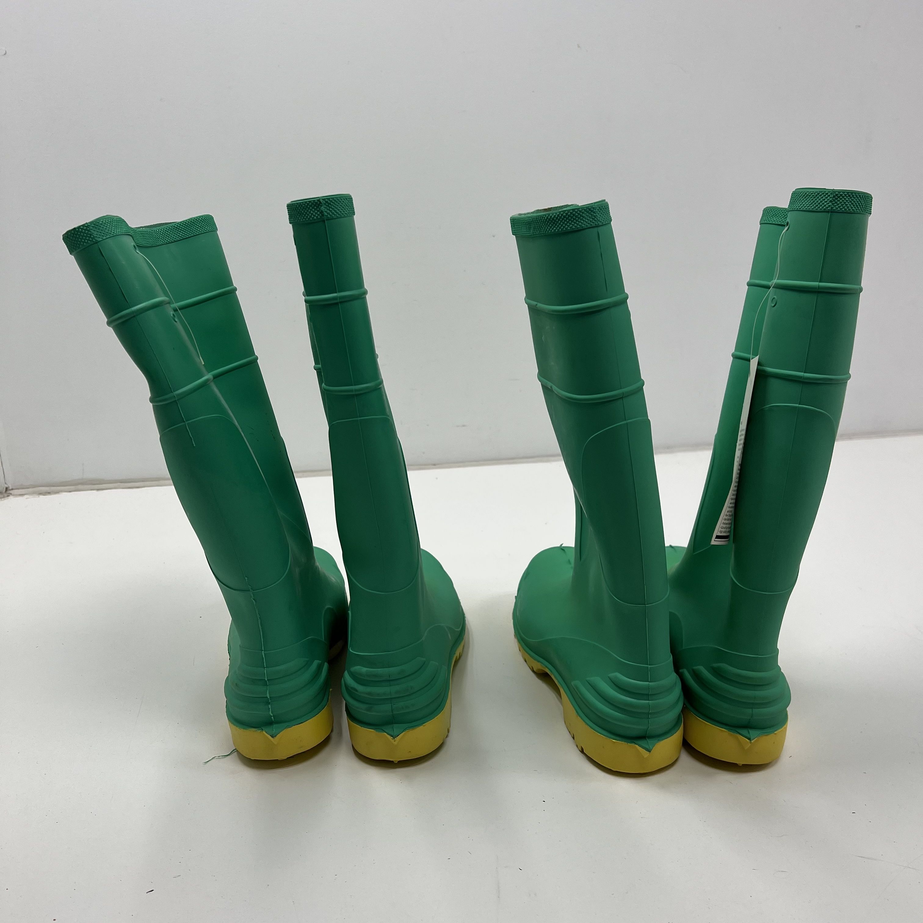 Vintage 90s Bata Men's Hazmax Safety Hazmat Boots Lot 2 Pair Made in USA